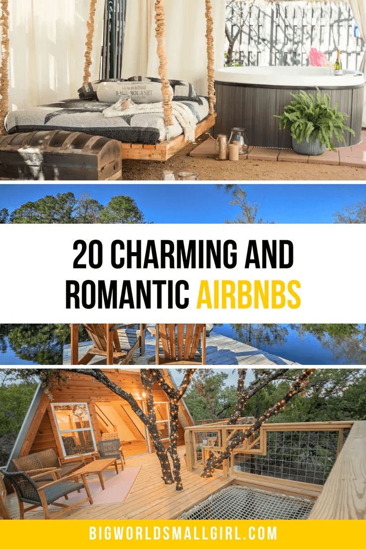 the top 20 charming and romantic airbnbs