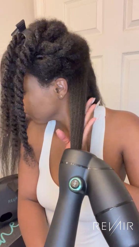 The RevAir will change the way you dry, stretch, smooth, and lengthen any hair type. Diy Dry Shampoo, Short Curly Hairstyles, Natural Hair Styles Easy, Black Hair Care, Natural Hair Inspiration, Hair Life, Curly Hairstyles, Inner Beauty, Smooth Hair