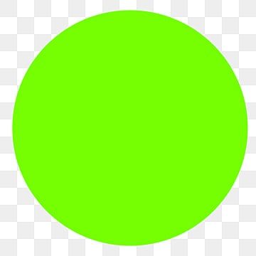 a green circle on a white background, with no image in the bottom right corner