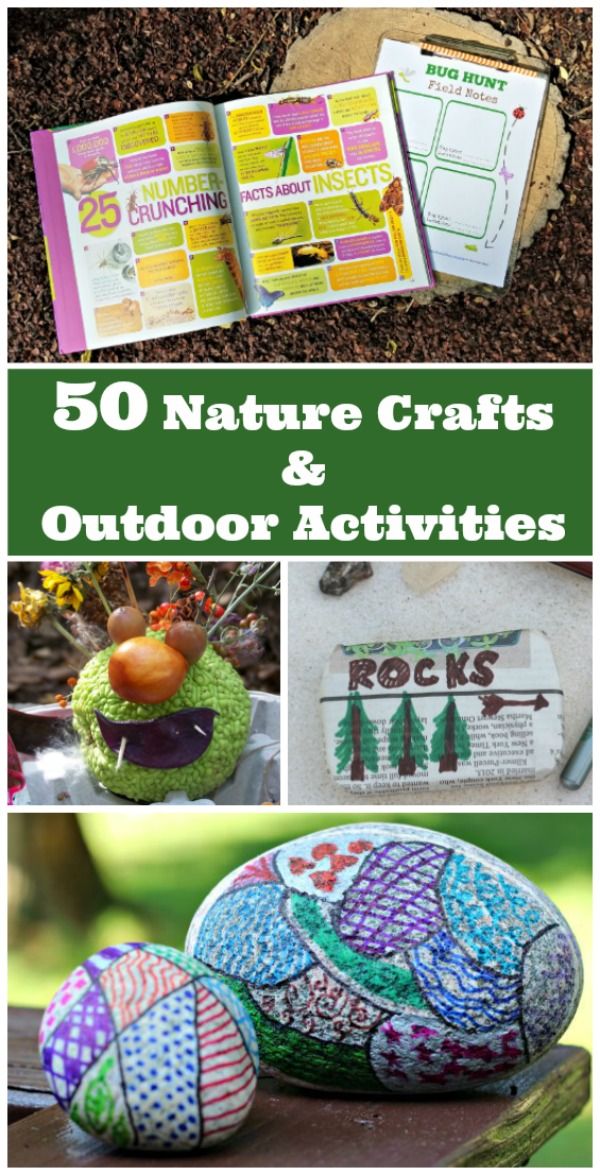 some crafts and activities for kids to do in the garden