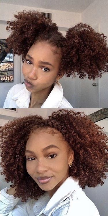 Brown Hair Dark Skin, Curly Hair Brown, Brown Hair Dark, Dark Ginger Hair, Cabello Afro Natural, Dyed Curly Hair, Highlights Curly Hair, Girl Hair Colors, Brown Curly Hair