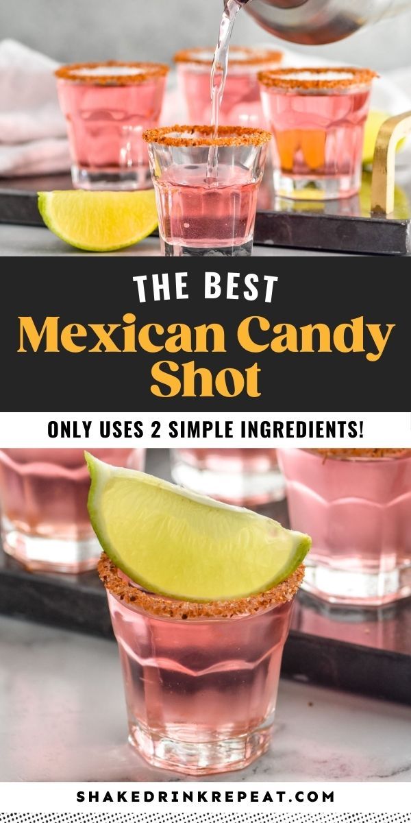 the best mexican candy shot only uses 2 simple ingredients