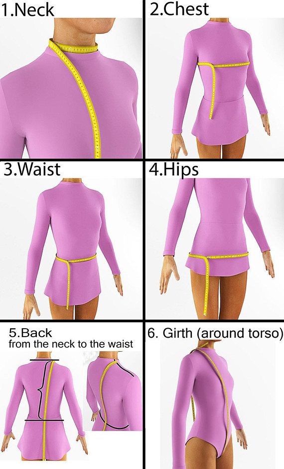 the instructions for how to wear a purple bodysuit with yellow zippers on it