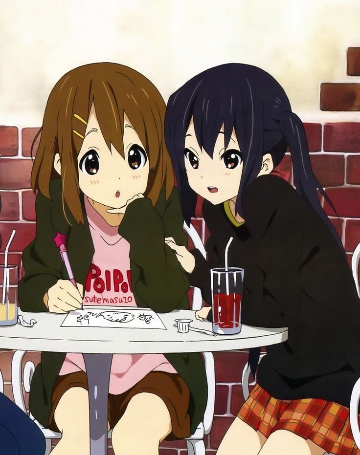 Azusa Yui, K On Azusa, Azusa K On, K-on Icons, K On, Matching Wallpaper, A Silent Voice, Matching Profile Pictures, Anime Demon