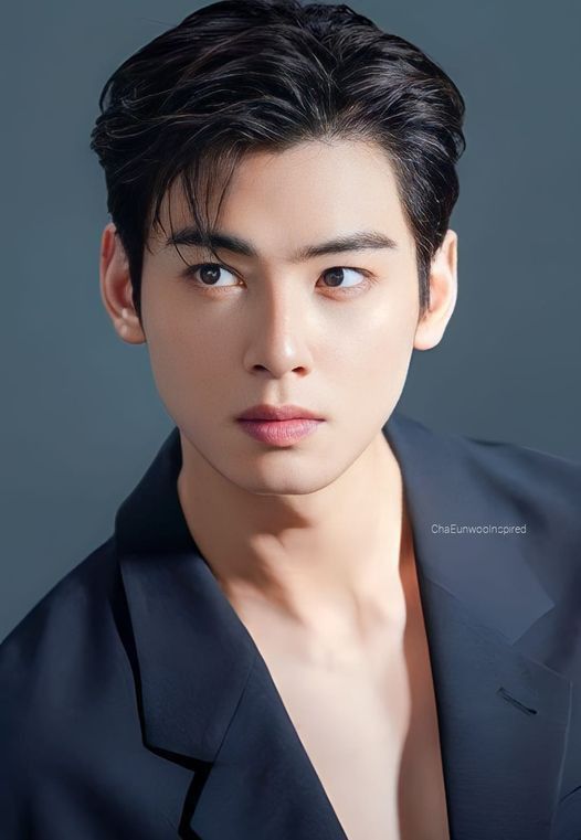 Cha Eun Woo Hairstyle, Glow Up Guide, Asian Man Haircut, Korean Men Hairstyle, Asian Haircut, Asian Men Hairstyle, Mens Hairstyles Thick Hair, Kpop Hair, Skincare Routines