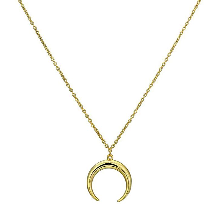 PRICES MAY VARY. This necklace is made with real 14k gold and is stamped with the appropriate 14k metal stamp. It will not change color or create any rushes and can be worn in the water The moon gold necklace has a spring clasp making it secure and easy to wear every day and night The necklace has a high polished finish giving it a shiny golden look. The god cable chain is very strong and will not break The length of the chain moon necklace is at 18 Inches. The diameter of the Crescent Moon pend Moon Gold Necklace, Crescent Moon Necklace Gold, Gold Crescent Moon, Moon Gold, Amazon Jewelry, Gold Moon Necklace, Crescent Moon Pendant, Moon Pendant Necklace, Crescent Moon Necklace