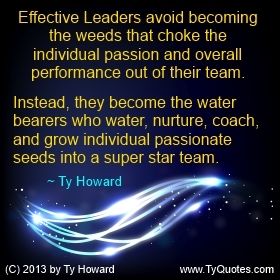 a quote from ty howard on the power of water