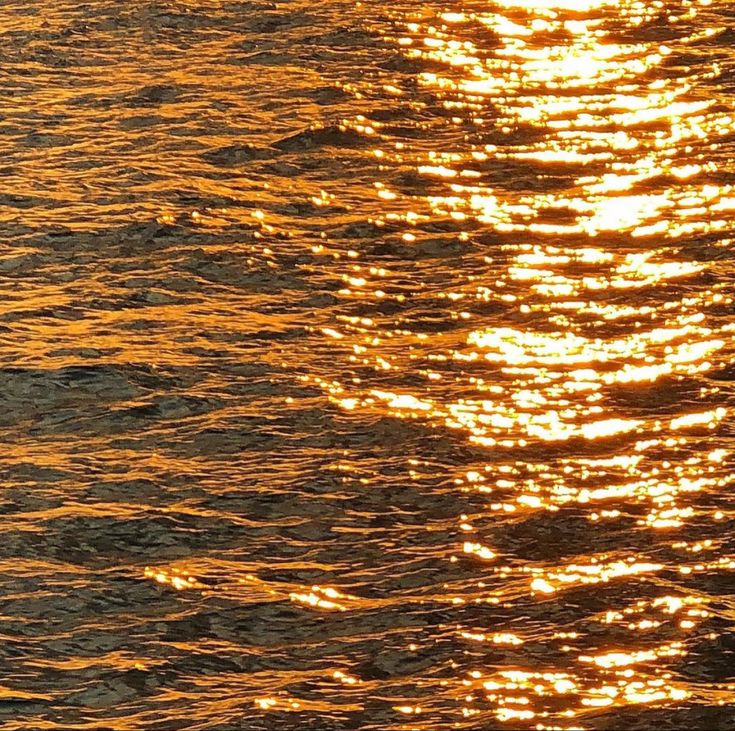 a man riding a surfboard on top of a body of water in the sunset