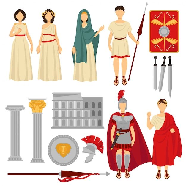 Roman Drawings, Rome Gladiator, Culture Illustration, Roman Characters, Logo Line Art, Character Design Cartoon, Bravest Warriors, Architecture Concept Drawings, Classical Conversations