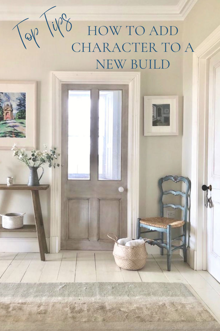 There are no architectural details and charming quirks to work with in a new build, but that doesn't mean that you have to live in a characterless space. With a little careful planning it is possible to turn your new build into a home with a lived in feel. Adding Character To A New Build Home, Adding Character To New Build, Making A New Build Look Old, Builder Grade To Cottage, Character To New Build, Making Builder Grade Look Custom, How To Make A Builder Grade Home Look Custom, Building A New Old House, Adding Character To A Builder Grade Home