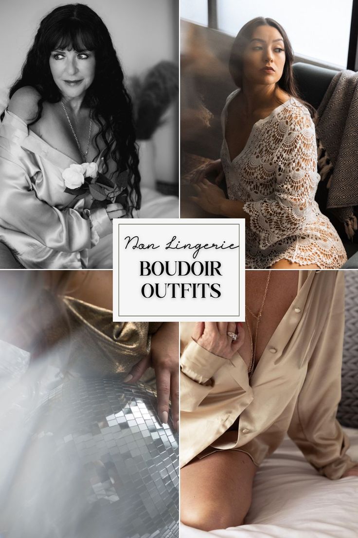 Outfit Ideas for your Boudoir Session, Besides Lingerie! Studio Inspiration, Photo Shoot, Vision Board, Outfit Ideas, Lingerie, Photographer