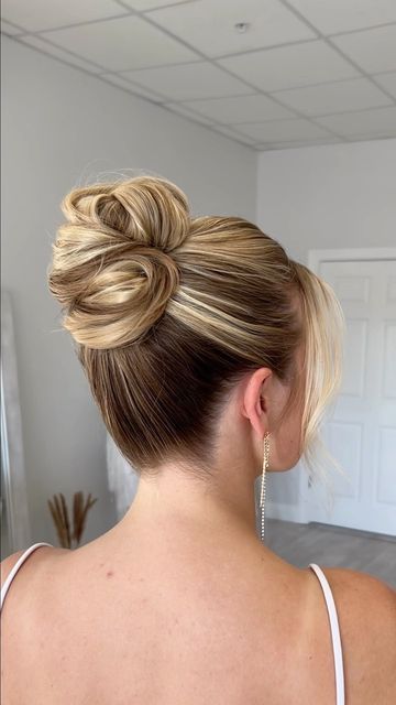 High Bun Tutorial Wedding, High Bun Updo Tutorial Videos, High Bun Tutorials, Bun Tutorial, High Bun, Hair Raising, Curling Iron, Bridal Hair, Wedding Hairstyles