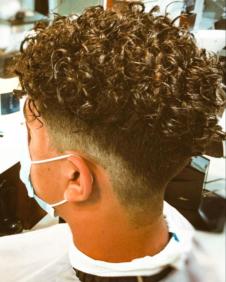 Short Hair Perm Choose your service and book your appoinment now at GQ Men’s Hair Lounge Dubai. Hairstyles For Short Curly Hair Men, Men’s Perm Hairstyles, Short Curly Hair For Men, Men’s Perm Hair, Boy Perms Curly Hair, Mens Perm Fade, Tight Perm Men, Perm On Guys, Curly Perm Men