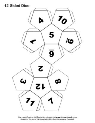 the numbers are arranged into four hexagonals to make it easier for kids to learn