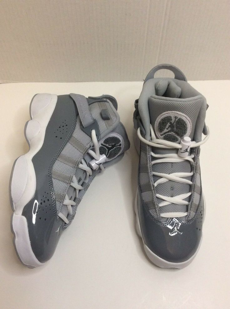 Nike Air Jordan 6 Rings GS Cool Grey White Basketball Shoes 323419-015 Size 4.5Y / Women’s Size 6. New with defect, scuff/ scrape on back of left shoe, see pic. New, no box. Shipped with USPS Priority Mail. Jordan 11s Cool Grey, Jordan 6 Rings Outfits Women, Types Of Jordans, Shoes For Women 2024, All Jordan Shoes List, 6 Rings Jordans, Jordans 6 Rings, Gray Jordans, Jordan 23 Shoes