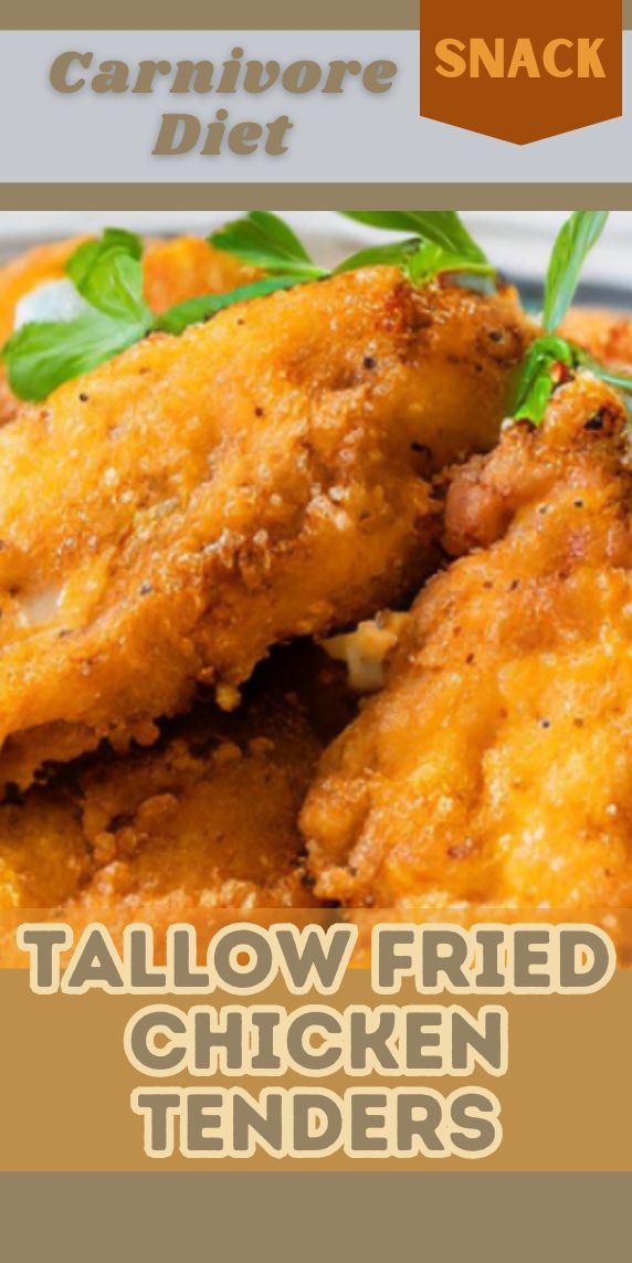 a close up of food on a plate with the words salmon fried chicken tenders