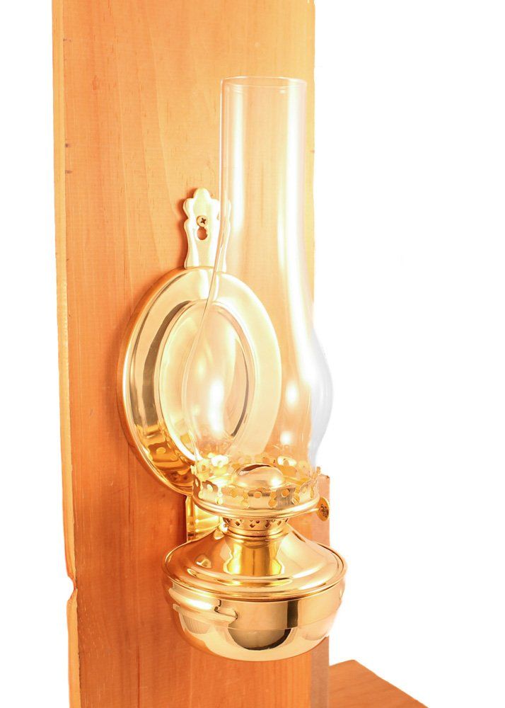 PRICES MAY VARY. Solid Brass Oil Lamp, Wall Bracket and Reflector by Vermont Lanterns 14" Tall, 4.5" Wide - Wick size: 7/8" Flat Wick - Burn Time: 15 hours Beautiful Wall Lighting for home & Fine Dining. Timeless Firelight Ambience for emergency preparedness. Luxurious Handcrafted Brass, Built to Last! Legendary Vermont Lanterns Quality. Authentic Vermont Lanterns is a Registered Trademark with the USPTO, and branded onto each piece. Vermont Lanterns Mansfield Series Wall Mounted Oil Lamps. 14" Oil Lamp Wall Bracket, Greenhouses For Sale, Lighting For Home, Best Grow Lights, Best Led Grow Lights, Indoor Flower Pots, Oil Lantern, Wall Lanterns, Standard Lamps