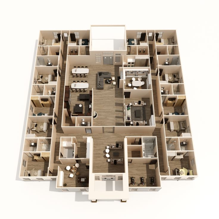 3D Floor plans a hotel floor plan in 2020 Hotel floor