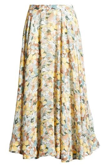 Cascading blooms swirl around this breezy maxi skirt cut from lightweight fabric in a flowy fit so you move effortlessly through sunny days. Lined 70% viscose, 30% nylon Dry clean Imported Floral Print Maxi Skirt, Print Maxi Skirt, Floral Maxi Skirt, Astr The Label, Printed Maxi Skirts, Blue Peach, Floral Print Maxi, Marie Antoinette, Lightweight Fabric