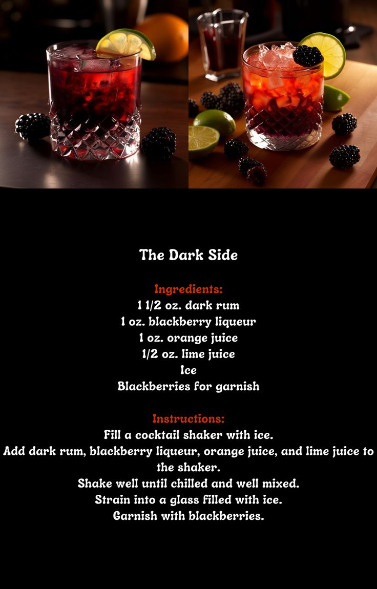 the dark side cocktail recipe with ingredients