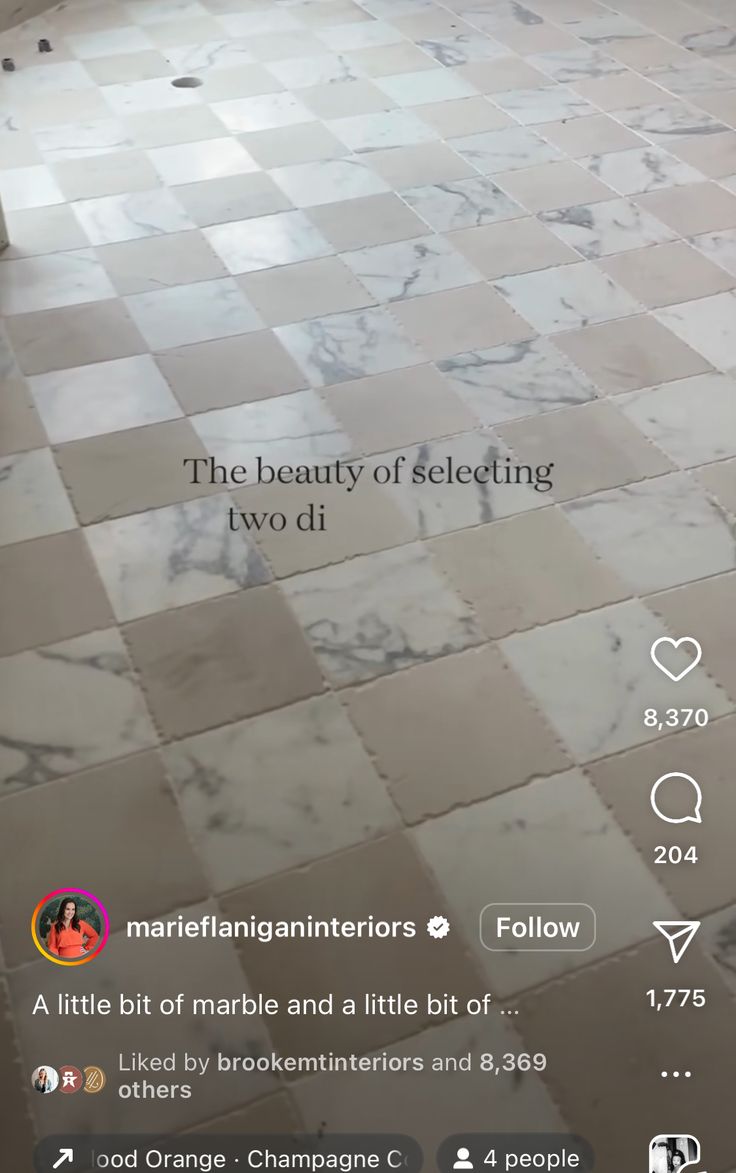 the tile floor has been cleaned and is white