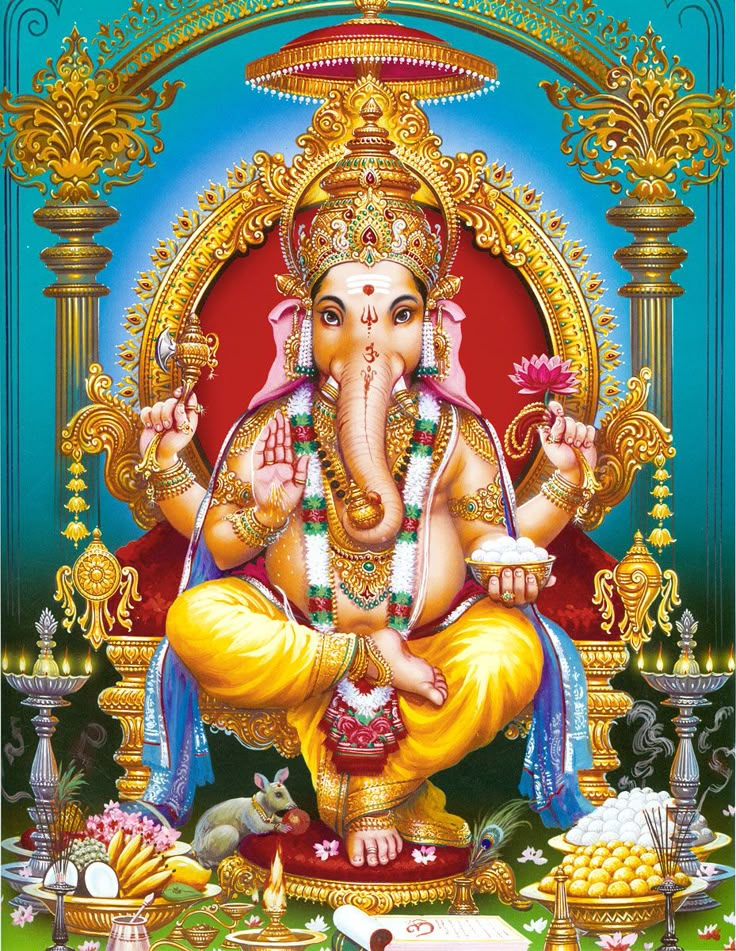 an image of the god ganesha