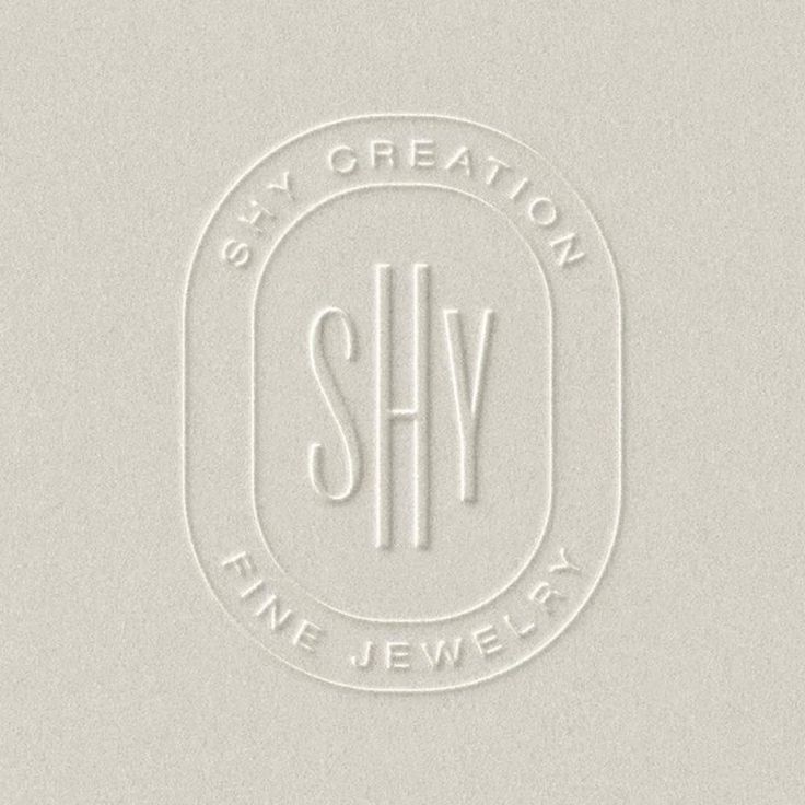 the logo for sky creation fine jewelry, which has been designed to look like an oval with