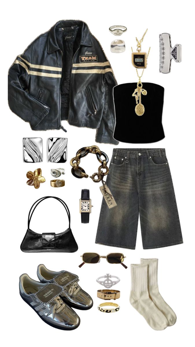 Maximalism, cheeky, chaotica, black and white Maximalistic Outfit, Harley Davidson Outfits Woman Summer, Biker Style Women Outfits, Harley Davidson Outfits Woman, Biker Aesthetic Outfits, Harley Davidson Outfits Y2k, Harley Davidson Outfits, Y2k Harley Davidson, Women’s Harley Davidson