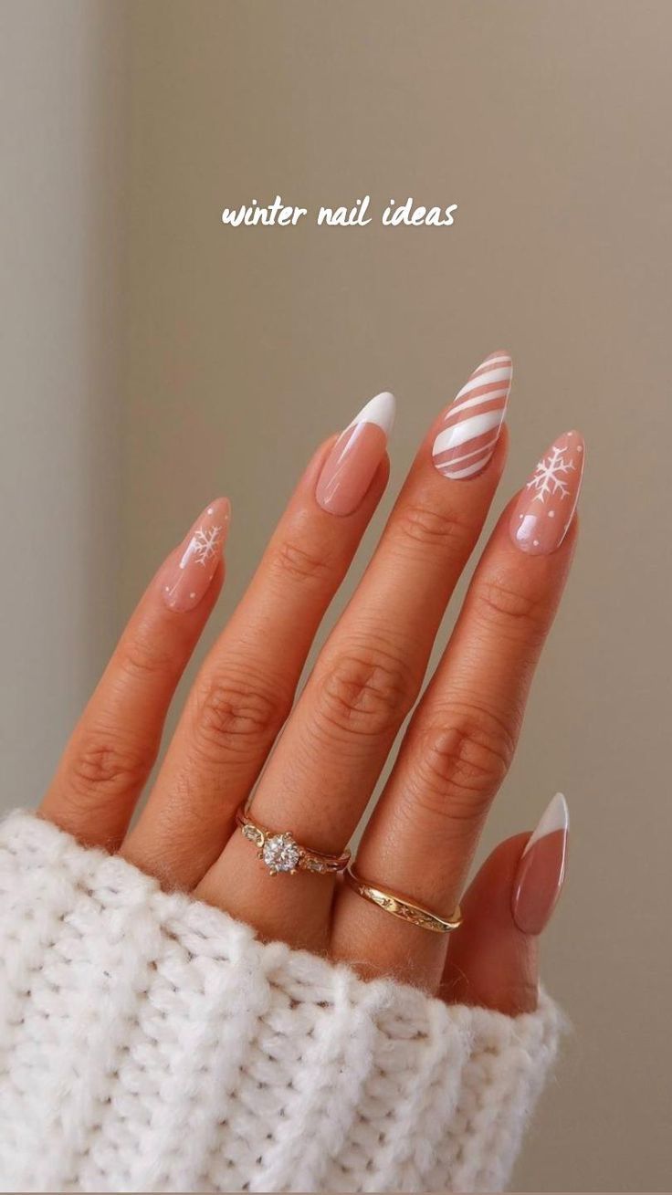 winter nail ideas | Xmas nails, Simple nails, Holiday nails Cute Basic Christmas Nails, Christmas Basic Nails, Christmas And New Years Nail Ideas, Jolly Af, Winter Nails Acrylic, Christmas Gel Nails, Colorful Nails, Christmas Event, Grunge Nails