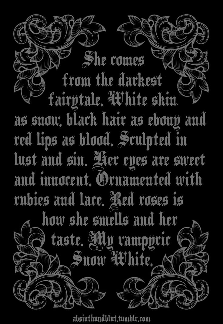 a poem written in black and white on a black background with an ornate border around it