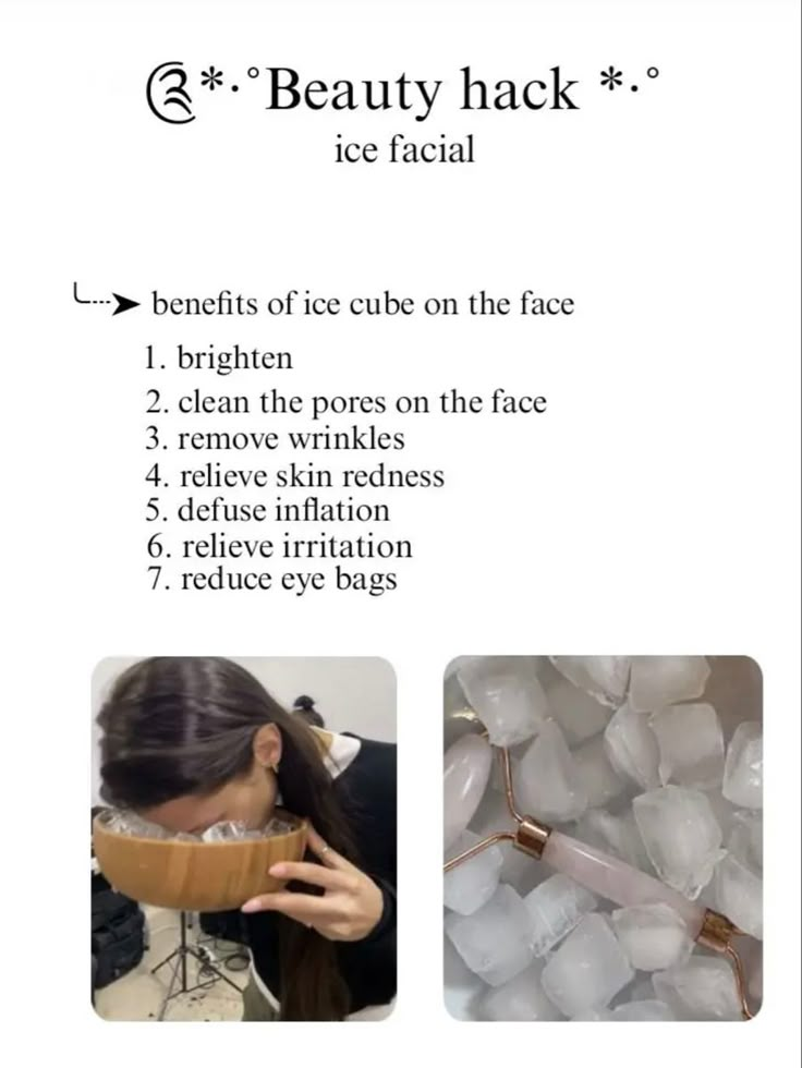 Doing Skincare, Beginner Skin Care Routine, Ice Facial, Good Skin Tips, Basic Skin Care Routine, Perfect Skin Care Routine, Healthy Skin Tips, Facial Skin Care Routine, Body Care Routine