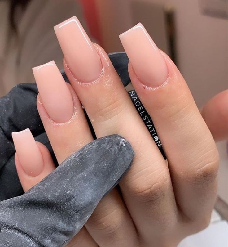 Square Acrylic Nails Neutral, Acrylic Nails Nude, Casual Nails, Simple Acrylic Nails, Work Nails, Classy Acrylic Nails, Short Square Acrylic Nails, Acrylic Nails Coffin Short, Man Hat