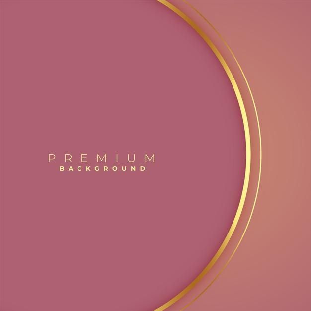 a pink and gold background with an elegant golden frame on the bottom, in the shape of a circle