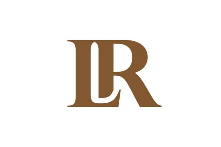 the letter r is made up of brown and white letters, which appear to be capitalized