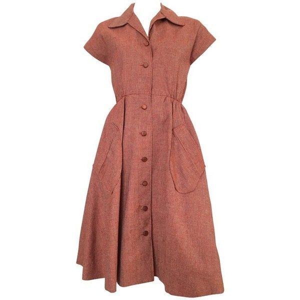 Preowned Dior 1980s Button Up Dress With Pockets Size 4. ($600) ❤ liked on Polyvore featuring dresses, aesthetic day dresses, pink, button up dress, wool dress, sleeveless dress, red dresses and red sleeveless dress Aesthetic Day, Pink And Red Dress, Vintage Pink Dress, Moodboard Pngs, Vintage Red Dress, Png Clothes, Vintage Dress 80s, Red Sleeveless Dress, Pink Sleeveless Dress