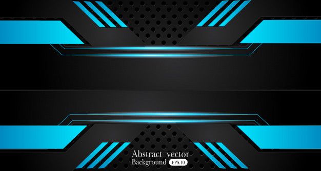 Premium Vector | Abstract metallic blue black background | Imagens para  banner, Fundo para banner, Imagens para pc