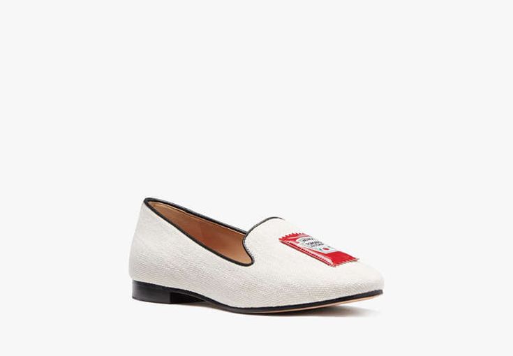 Made in collaboration with Heinz these loafers add a dash of flavor (and style) to any look. | Kate Spade Heinz X Kate Spade New York Loafers, Cream - 7 Kate Spade New York, Kate Spade, Loafers, New York, Cream