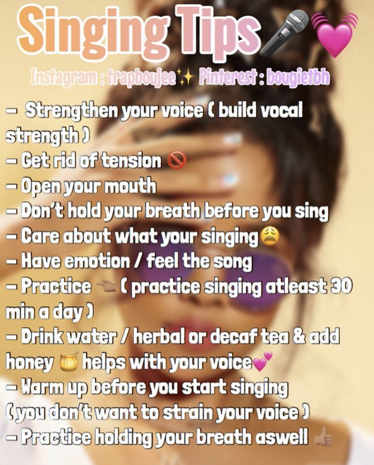 How To Get Better At Singing Tips, How To Sing Good, Girl Life Hacks Teenagers, Room Decor Girl, Learn Singing, Vocal Lessons, Teen Advice, Social Life Hacks, Acting Tips