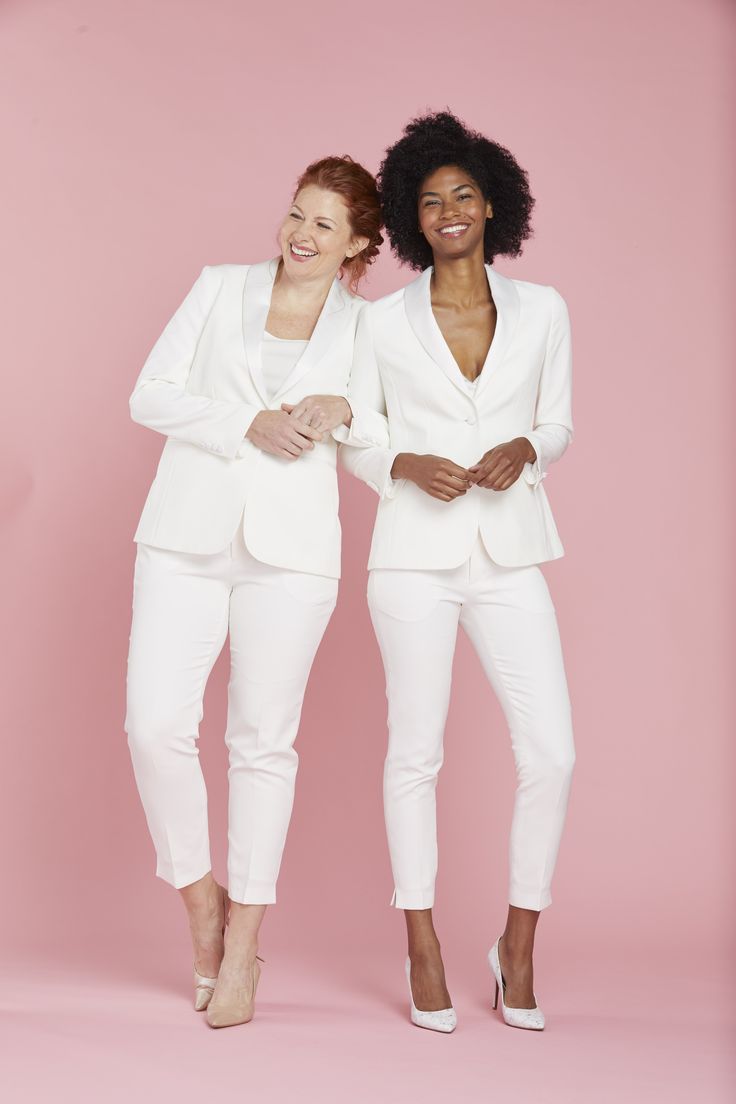 Women's White Tuxedo Jacket #weddings #whitesuit #tuxedo Elegant Tailored Blazer For Wedding, Tailored Tuxedo Blazer For Wedding, Elegant Semi-formal Spring Tuxedo, Elegant Spring Semi-formal Tuxedo, Elegant Spring Tuxedo With Suit Collar, White Fitted Blazer For Wedding, Classic Tailored Blazer For Wedding, Classic Tailored Wedding Blazer, Tailored Cream Outerwear For Wedding