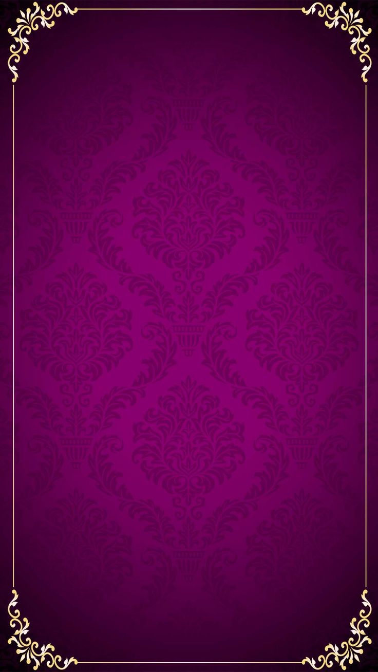 a purple background with an ornate frame