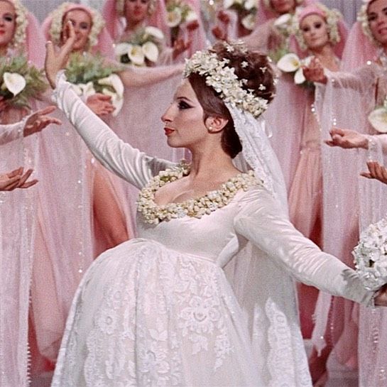 the bride is surrounded by her bridal party in this scene from the film,