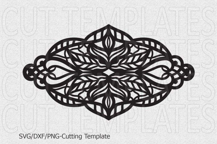 the cut file for this paper is designed to look like an intricate design