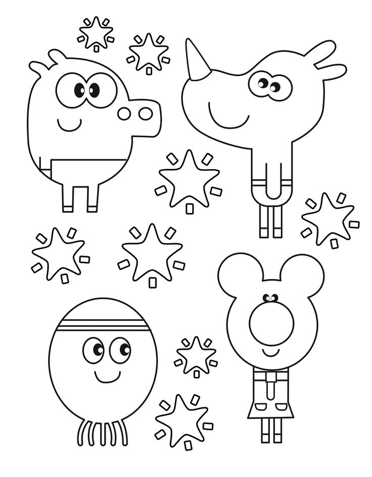 Hey Duggee Coloring Pages - GetColoringPages.com | Printable coloring ...