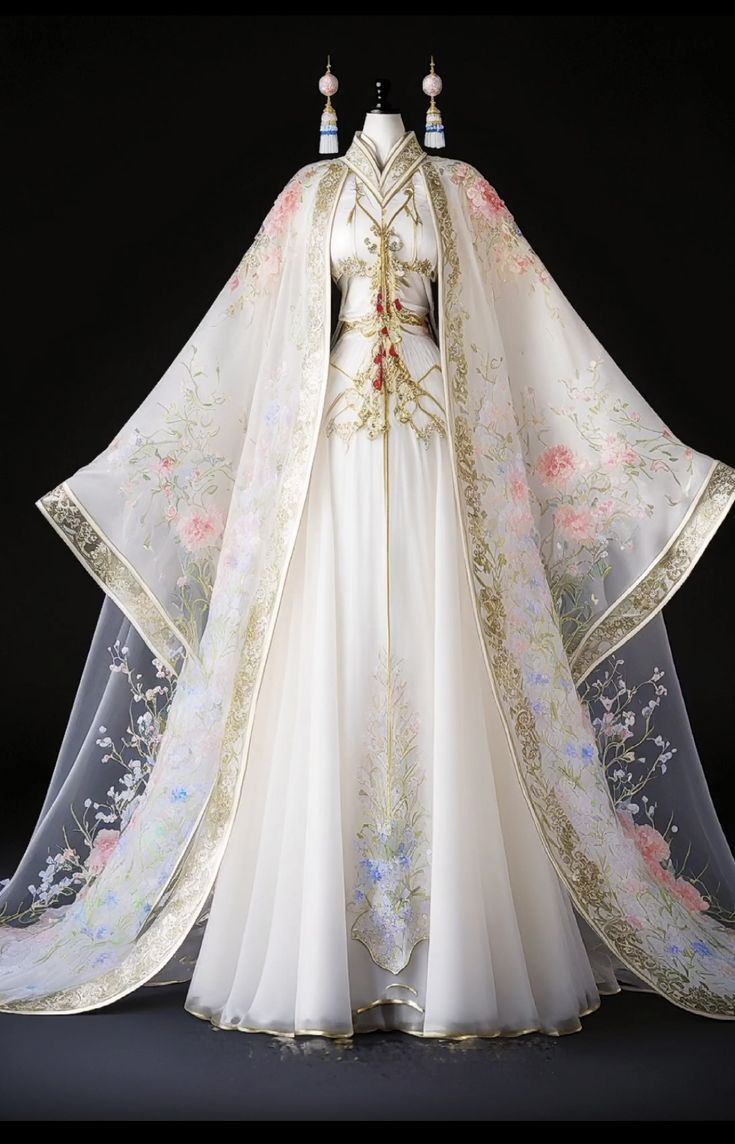 Japanese Bridal Dress, White Japanese Dress, Kimono Inspired Wedding Dress, Traditional Asian Wedding Dress, Chinese Royal Dress, Japanese Dress Traditional Kimono Japan, Japanese Wedding Dress Kimonos, Chinese Royal Clothing, Japanese Wedding Dress Traditional