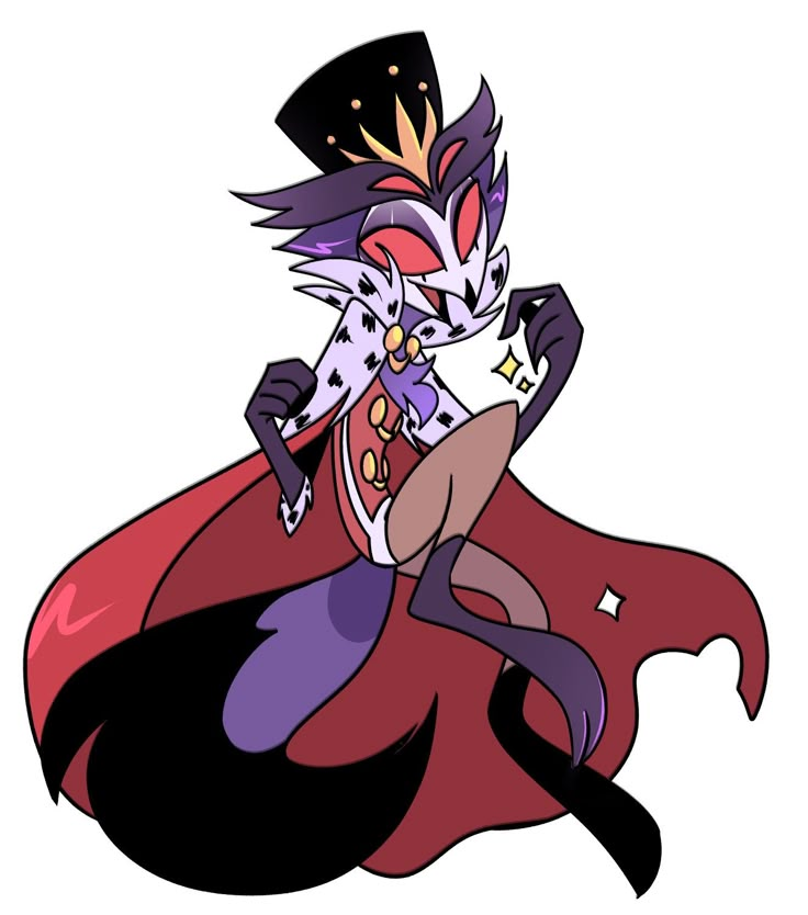 an image of a cartoon character with a hat and cape