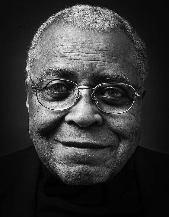 black and white photograph of an older man wearing glasses