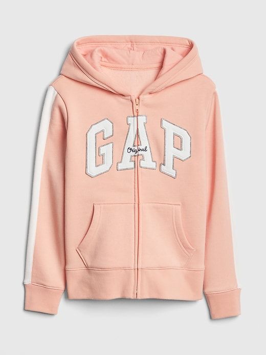 Gap Logo, Purple Logo, Fun Clothes, Vintage Soft, Gap Kids, Pink Logo, Zip Up Hoodies, Hoodie Girl, Pink Sweatshirt