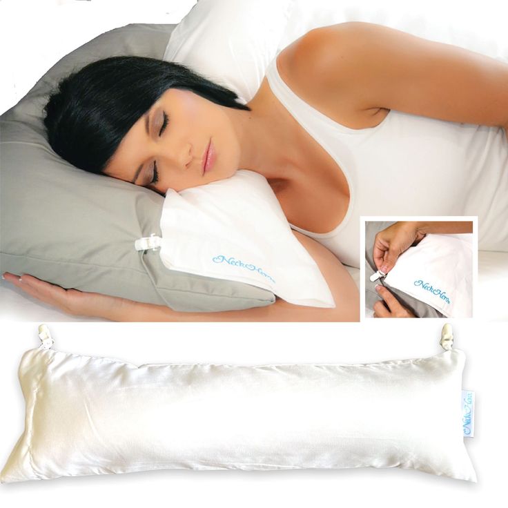 PRICES MAY VARY. OPTIONS: 3 levels of firmness - The "Size" options refer to the level of firmness provided by the amount of filling in ounces in each pillow. Soft (7.5oz), Medium (10oz), Firm (12oz).***Most customers find that the SOFT or MEDIUM are the most comfortable for neck support.*** DIMENSIONS: All pillows are 25 inches long and approximately 4 to 5 inches in diameter. FEATURES: Our patented design allows you to attach your Neck Hero neck pillow directly to your bed pillow and give you Pillow For Neck, Neck Roll Pillow, Neck Problems, Neck Support Pillow, Roll Pillow, Cervical Pillows, How To Sleep Faster, Neck Pain Relief, Side Sleeper Pillow