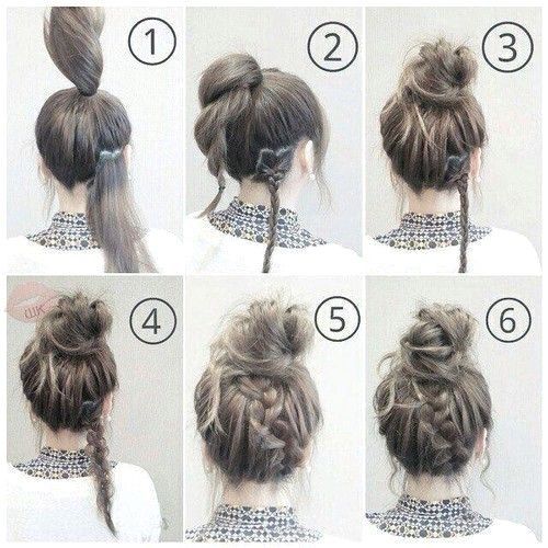 Quick Hairstyles For School, Sanggul Modern, Fishtail Braid, Fast Hairstyles, Peinados Fáciles Para Cabello Corto, Work Hairstyles, Penteado Cabelo Curto, Trik Fotografi, 가을 패션