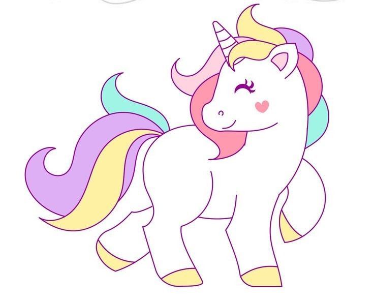 an image of a cute little unicorn